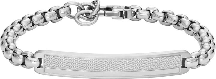 Fossil Bracciale Knox (22 cm, Acciaio inossidabile)