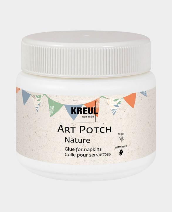 Immagine prodotto Kreul Art Potch Nature, colla per la tecnica del tovagliolo, 150ml (Trasparente, 150 ml)