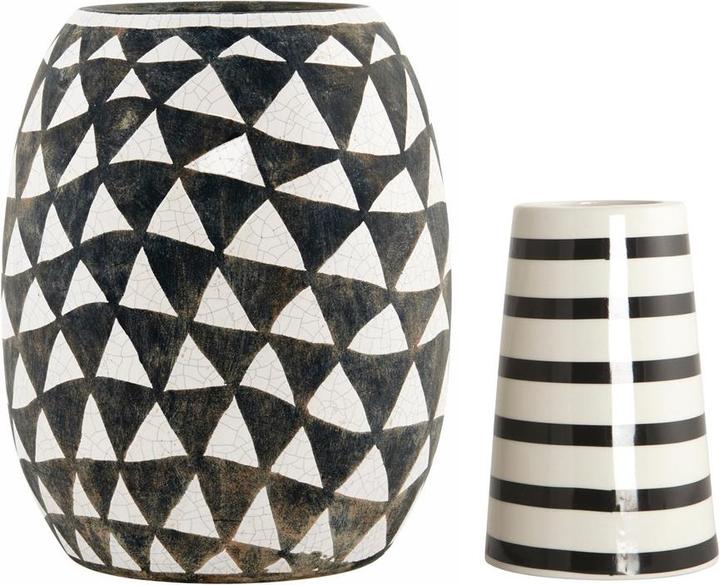 House Doctor Set da 2 in bianco e nero