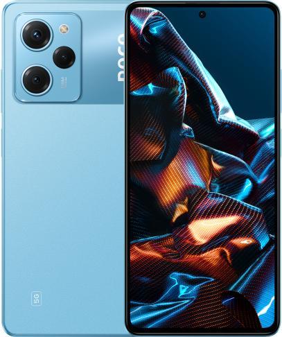 Actual product image Xiaomi Poco X5 Pro (128 GB, Blue, 6.67", Dual SIM, 108 Mpx, 5G)