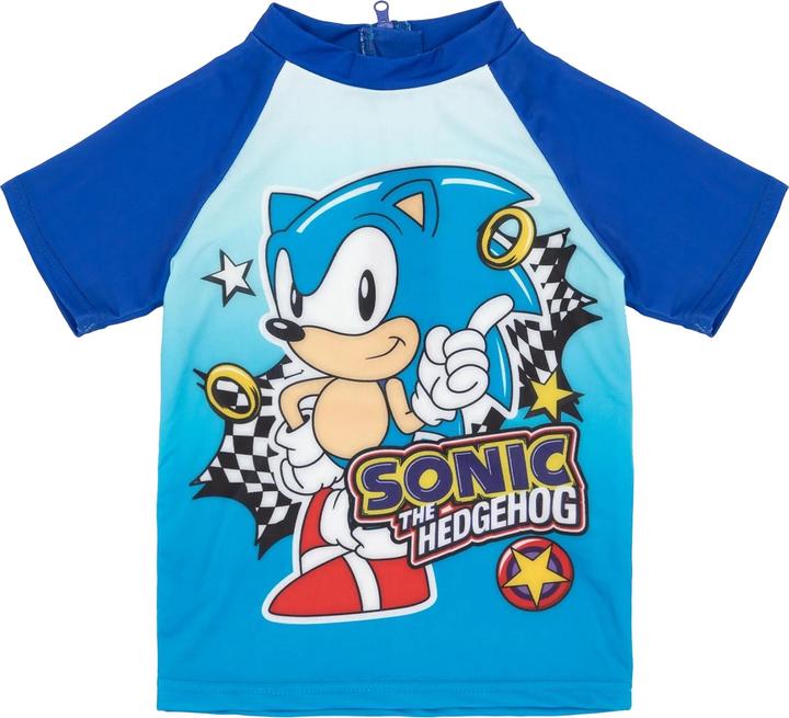 Sonic The Hedgehog Zweiteiliger Badeanzug Jungen (110)