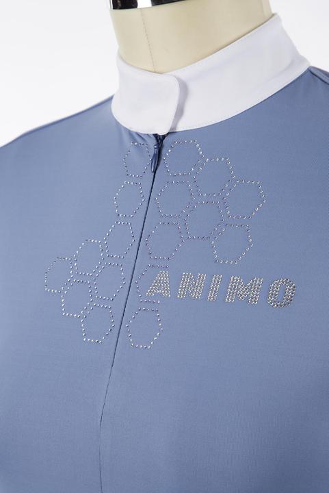Actual product image Animo 's riding polo shirt blanco 23s (38)