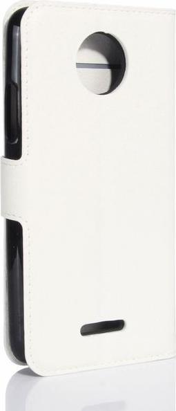 Actual product image MU Classic Leather cover with litchite texture (Motorola Moto C Plus)
