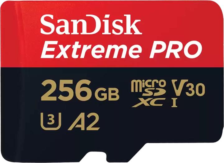 SanDisk Extreme PRO UHS-I V30 (256 GB, microSDXC, U3, UHS-I)