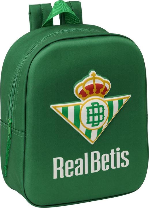 Produktbild Real Betis Balompié Schulrucksack grün 22 x 27 x 10 cm 3D