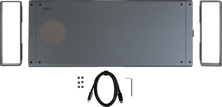 Produktbild Onit Monitorständer & Dockingstation PiuSpazio 49", 6 Ports