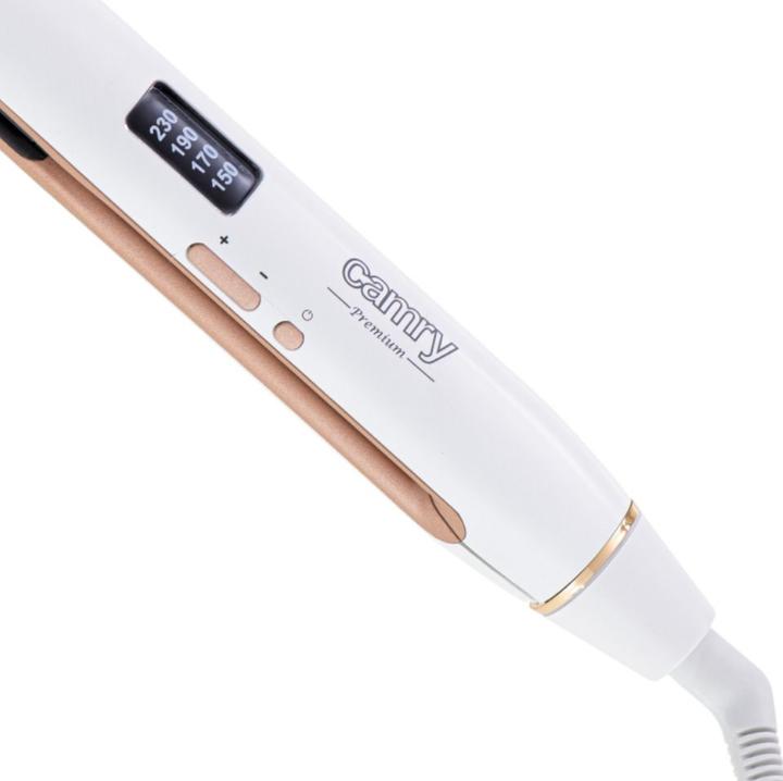 Immagine prodotto Camry Piastra per capelli professionale CR 2322 Garanzia 24 mesi (s), Sistema di riscaldamento in (Piastra per capelli)