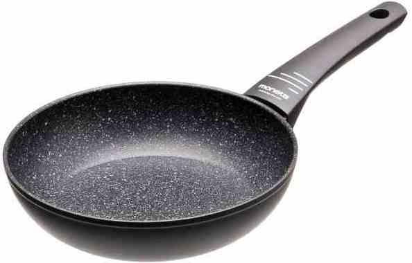 Produktbild Moneta Currency Zeus Induction Frying Pan, Aluminium, Grey, 26 cm (26 cm, Bratpfanne, Aluminium)
