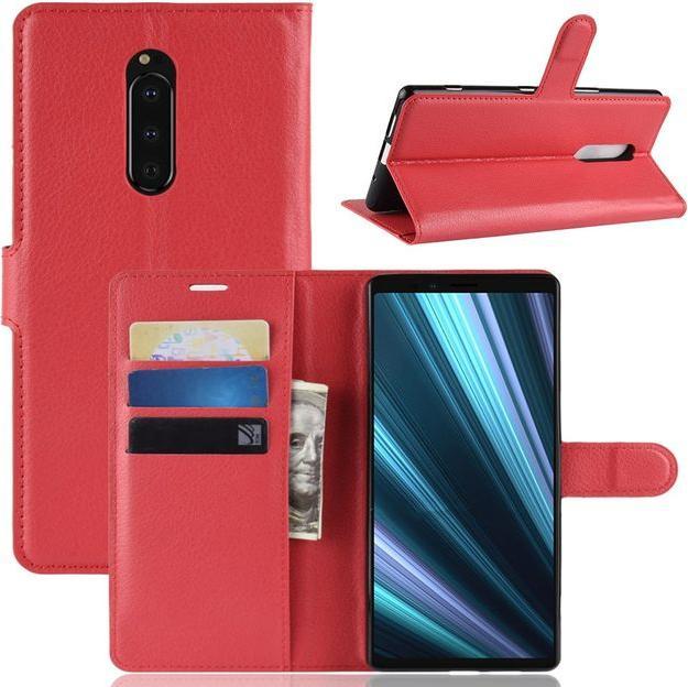 Produktbild MU Classic Litchi Leder Bookcover Series (Sony Xperia 1)