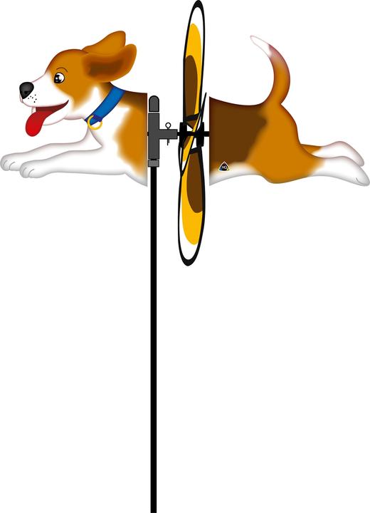 Invento Windspiel Spin Critter Dog