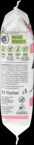 Produktbild dm alverde Reinigungstücher Bio-Wildrose (Reinigungstücher)
