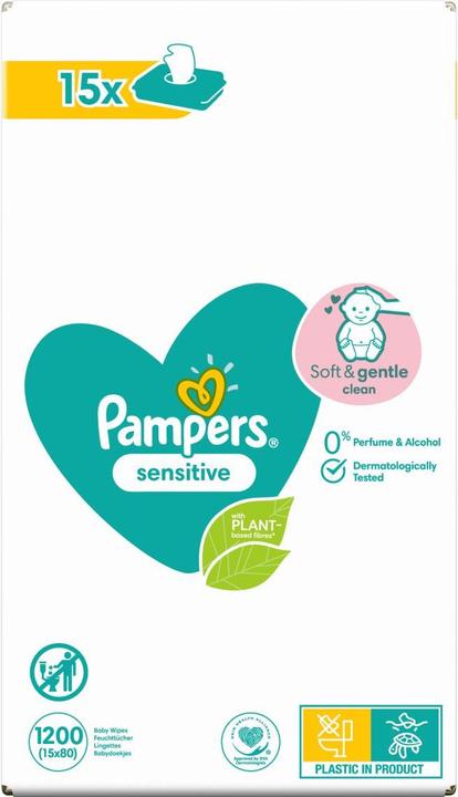 Immagine prodotto Pampers sensibile (1200 Pezzo/i)