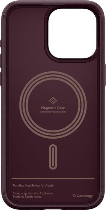 Produktbild Caseology Parallax MAG iPhone 15 Pro 6.1" Magsafe Burgundowy/Burgundy ACS06751 (Apple iPhone 15 Pro)