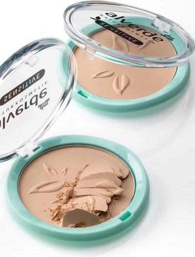 Actual product image dm alverde Face Powder Mattifying Powder Sensitive Medium Beige 02