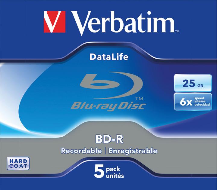 Produktbild Verbatim Bd-R (5 x)