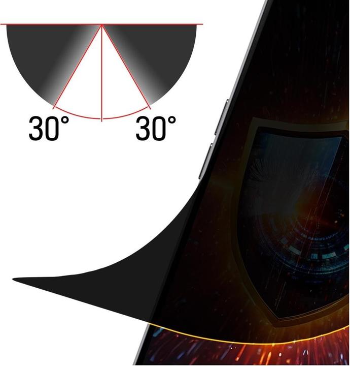 Actual product image 3MK Matte privacy film Silky Matt Privacy on Nothing Phone (3a) / (3a) Pro (1 Piece, Nothing Phone (3a) Pro)