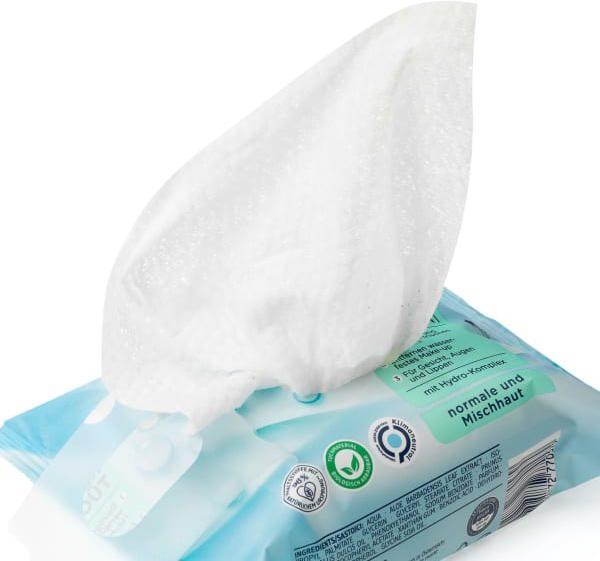 Produktbild dm Balea Erfrischend 3in1 (Reinigungstücher)