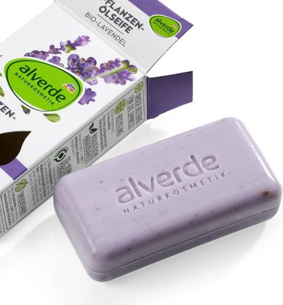 Immagine prodotto dm alverde Sapone vegetale olio biologico lavanda (Sapone alla cagliata)