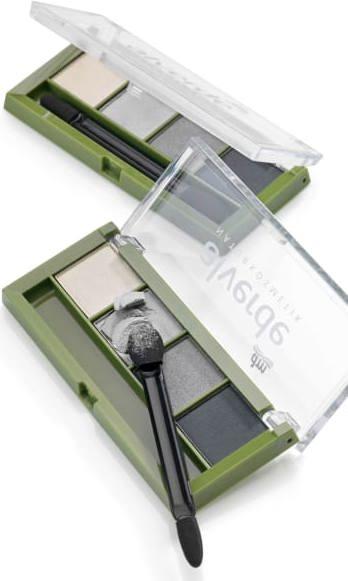 Actual product image dm alverde Eyeshadow Quattro 75 Smokey Eyes