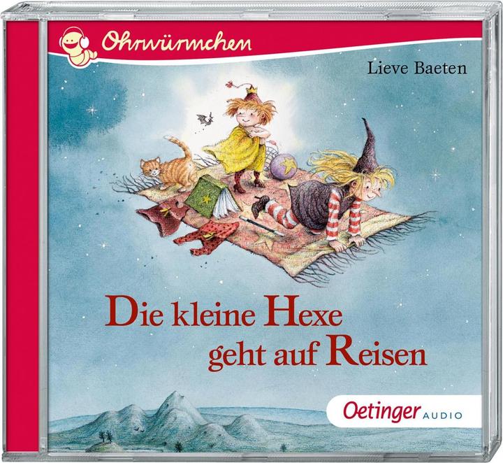 Actual product image The little witch goes on a journey (Ursula Illert, Lieve Baeten, Frank Gustavus, Carla Sachse, Angelica Carriage, German)
