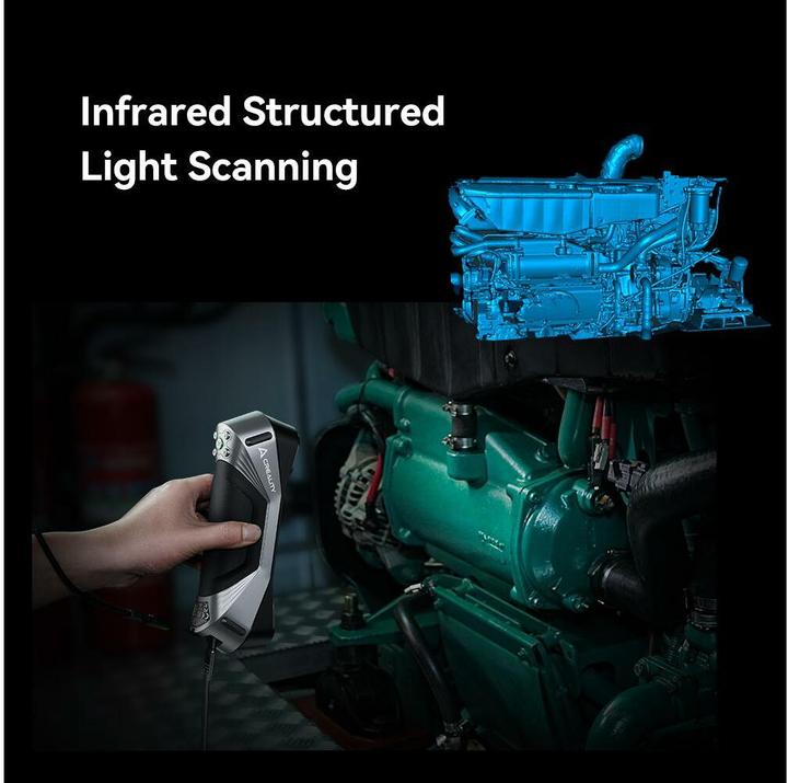 Actual product image Creality CR-Scan Raptor