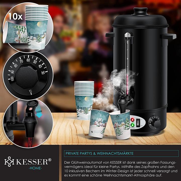 Produktbild Kesser Glühweinkessel, KEG1800, 8L (8 l)