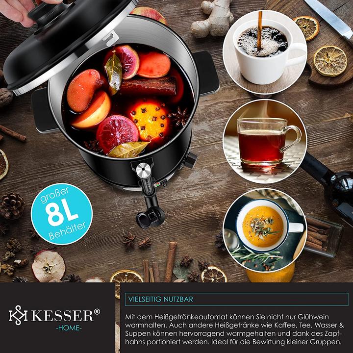 Produktbild Kesser Glühweinkessel, KEG1800, 8L (8 l)