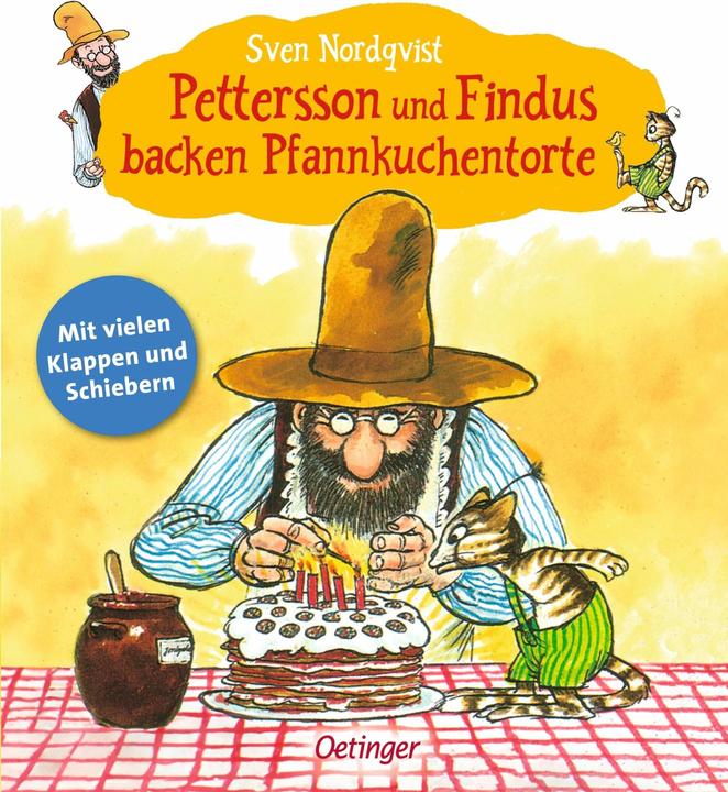 Actual product image Pettersson und Findus backen Pfannkuchentorte (Sven Nordqvist, Angelica Carriage, Kerstin Behnken, German)
