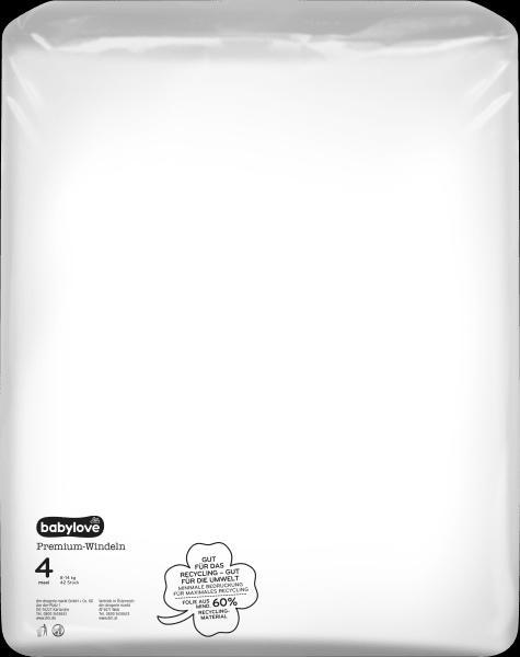 dm babylove Premium-Windeln (Gr. 4, Halbmonatsbox, 84 Stück)