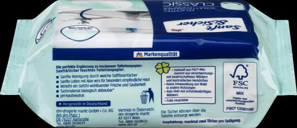 Produktbild dm Sanft&Sicher Classic Sensitive (1 x)
