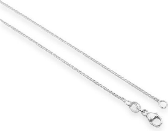 Image du produit Muau Tresse (Or blanc 375/9K, 40 cm)