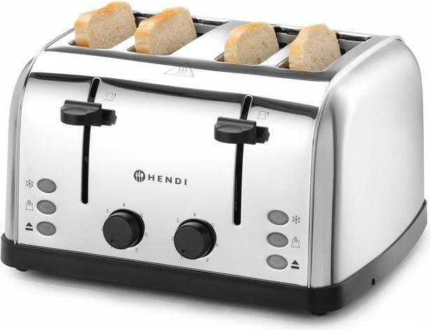 Actual product image Hendi Toaster 4-fold 240V/1500W