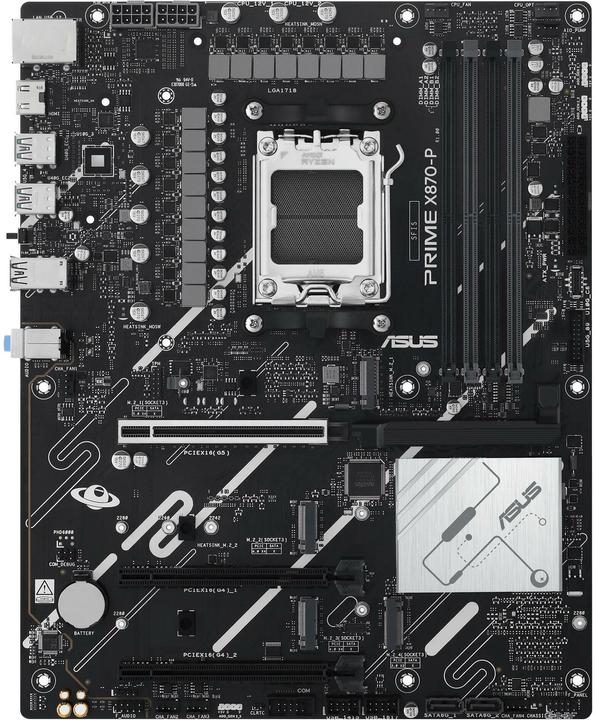 Immagine prodotto ASUS PRIME X870-P (ATX, X870, AM5, DDR5) (AM5, AMD X870, ATX)