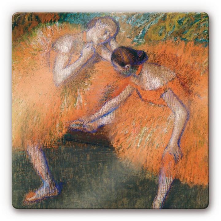Image du produit Trenddeko Degas - Deux danseurs (20 x 20 cm)
