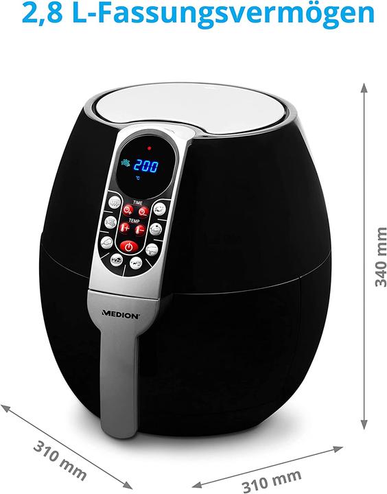 Image du produit Medion Friteuse à air chaud MD 17320