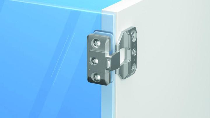 Actual product image Prämeta Glastür-Scharnier 3D, einliegend, vernic