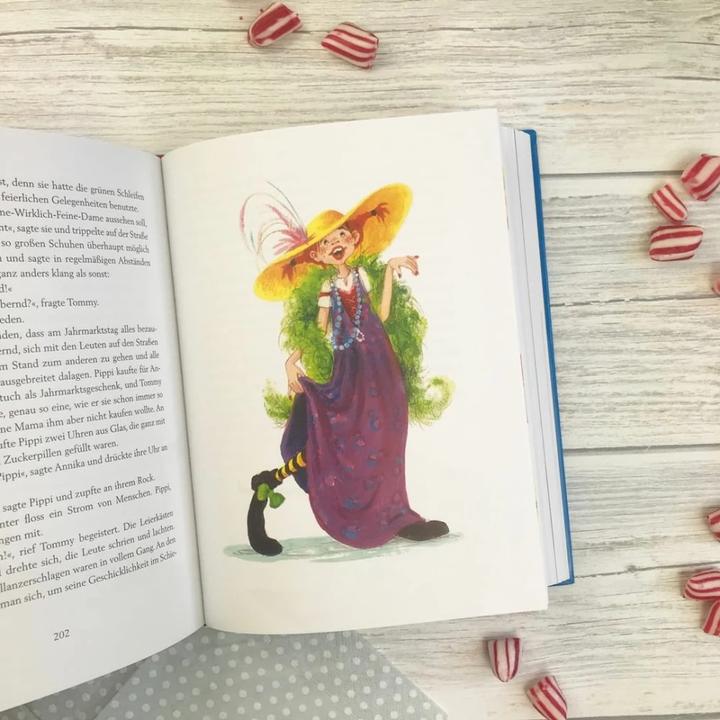 Actual product image Pippi Langstrumpf feiert Geburtstag (German, Astrid Lindgren, 2020)