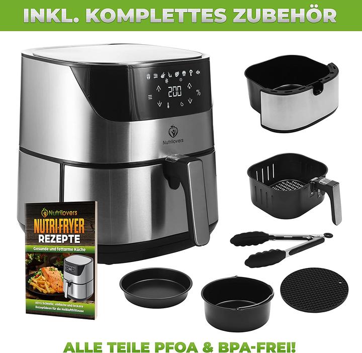 Actual product image Nutrilovers Hot Air Deep Fryer XXL