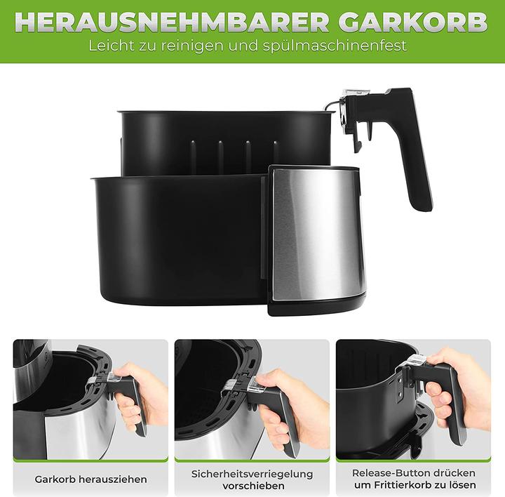 Actual product image Nutrilovers Hot Air Deep Fryer XXL