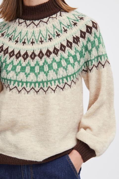 Produktbild B.young BYMARITNE JACQUARD JUMPER - 20813540 (M)