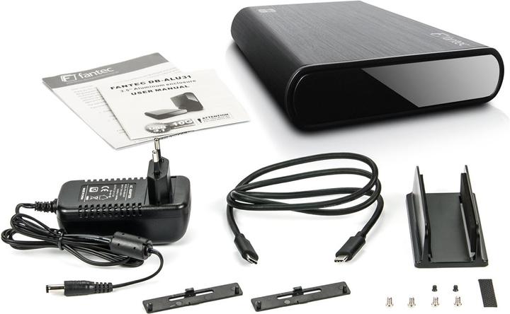 Produktbild Fantec Fantecdb-Alu31 Aluminium Case (3.5")