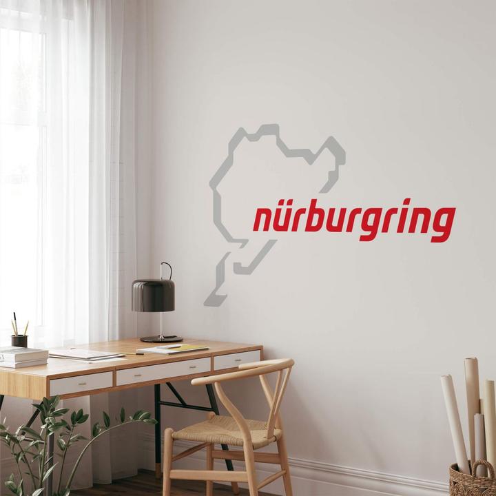 Actual product image Nürburgring logotype (100 x 61 cm)