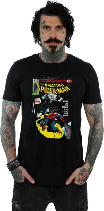 Image du produit - T-shirt SPIDER-MAN BLACK CAT COVER - Homme (XL)
