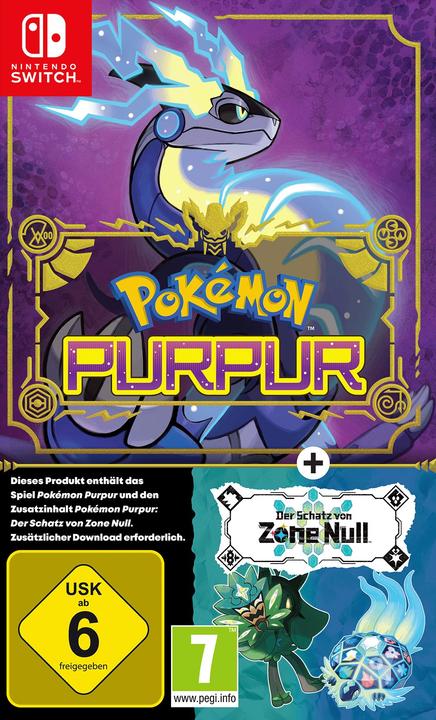 Produktbild Nintendo Pokémon Purpur + Der Schatz von Zone Null - Erweiterung (Switch, DE)