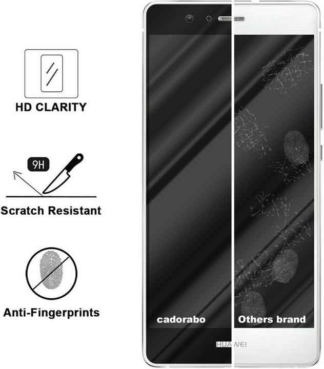 Image du produit Cadorabo Fullcover écran de protection en verre pour Huawei P10 LITE emballage de détail (1 pièce(s), Huawei P10 Lite)
