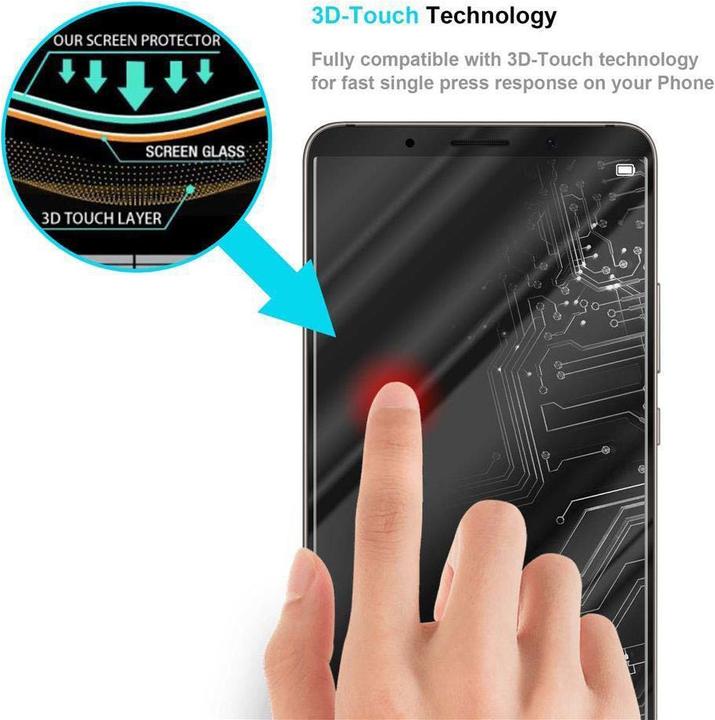 Image du produit Cadorabo Fullcover écran de protection en verre pour Huawei MATE 10 PRO Retail Packaging (1 pièce(s), Mate 10 Pro)