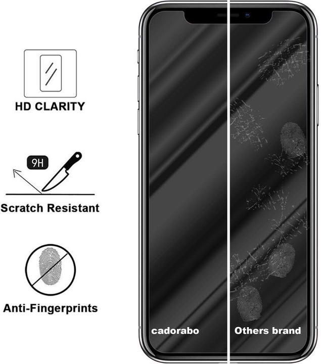 Produktbild Cadorabo Display Schutzglas für Apple iPhone X / XS (1 Stück, Apple iPhone X, Apple iPhone XS)