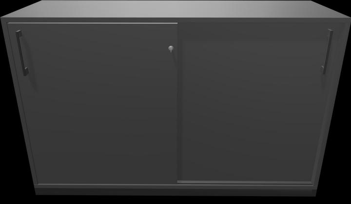 Actual product image Narbutas Choice sliding door cabinet (120 x 40 x 76 cm)