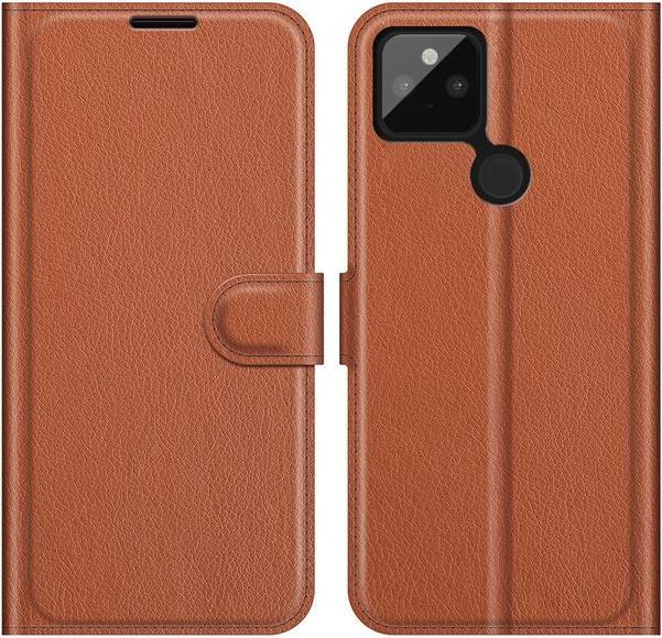 Produktbild MU Classic Litchi Leder Bookcover Series (Google Pixel 5a)