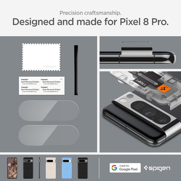Actual product image Spigen AGL07394 (1 Piece, Google Pixel 8 Pro)